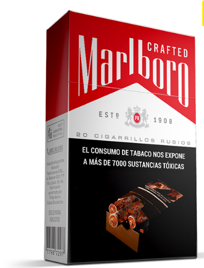 Cigarrillos Marlboro Crafted Red Box 20 Unidades