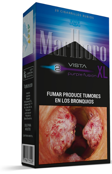 Cigarrillos Vista Purple Fusion 2 XL Box Marlboro 20 Unidades