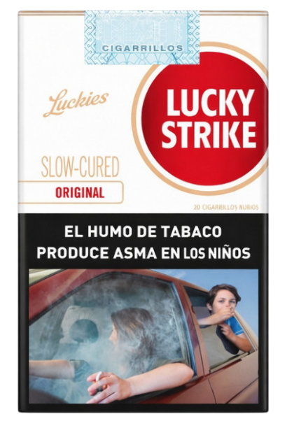 Cigarrillos Lucky Strike Original BOX 20 Unidades