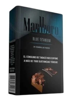 Cigarrillos Marlboro Blue Titanium Box 20 Unidades