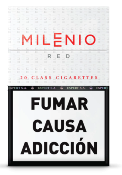 Cigarrillos Milenio Red 20 Unidades