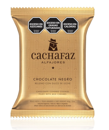 Alfajor Cachafaz Chocolate 60 g