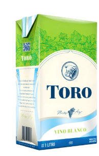 VINO Toro blanco caja 1l